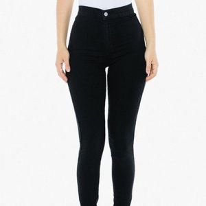 Black Skinny Pencil Jeans American Apparel